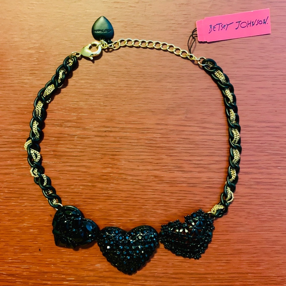 Betsey Johnson Heart Necklace